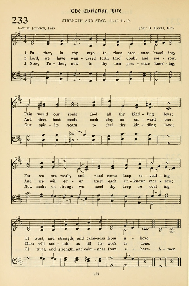 Hymns for the Living Age page 184