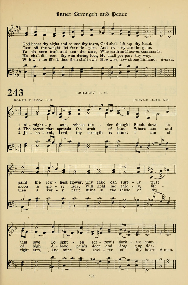 Hymns for the Living Age page 193