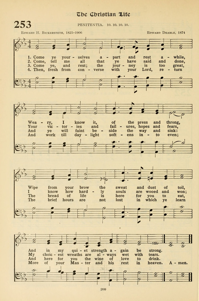 Hymns for the Living Age page 200