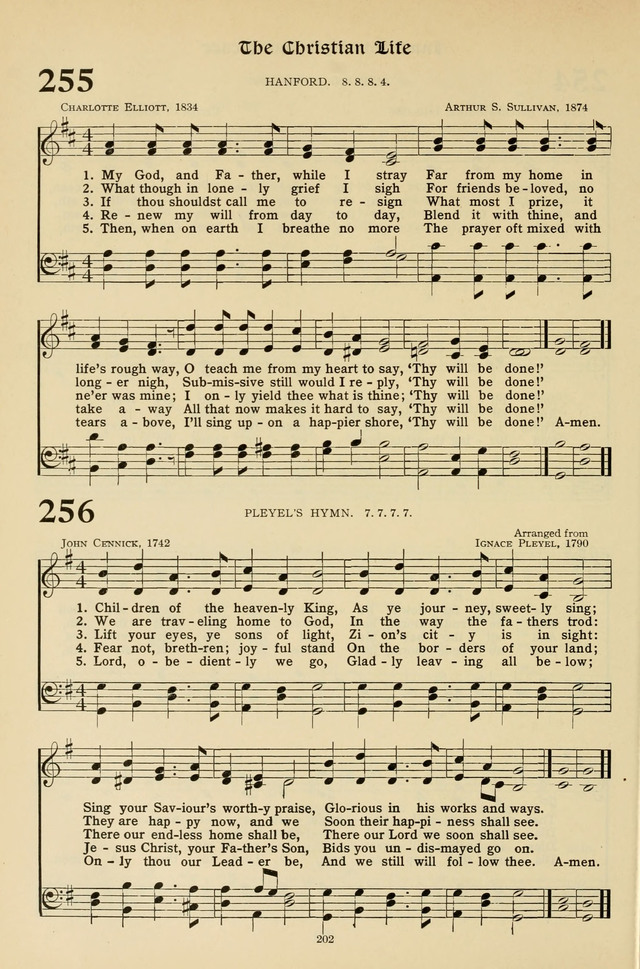 Hymns for the Living Age page 202