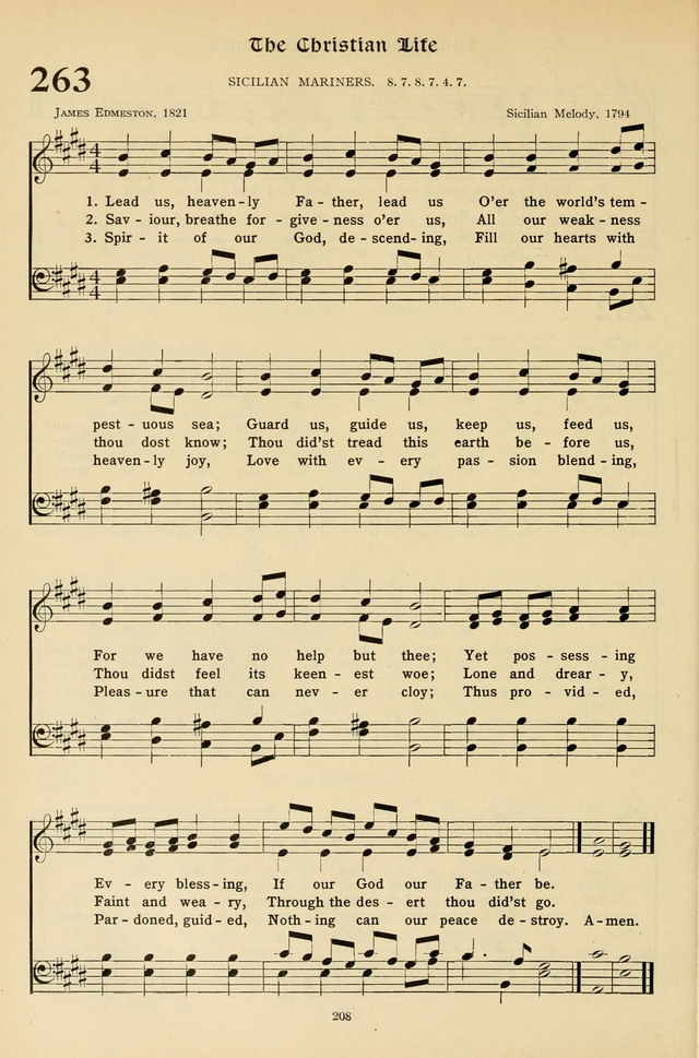 Hymns for the Living Age page 208