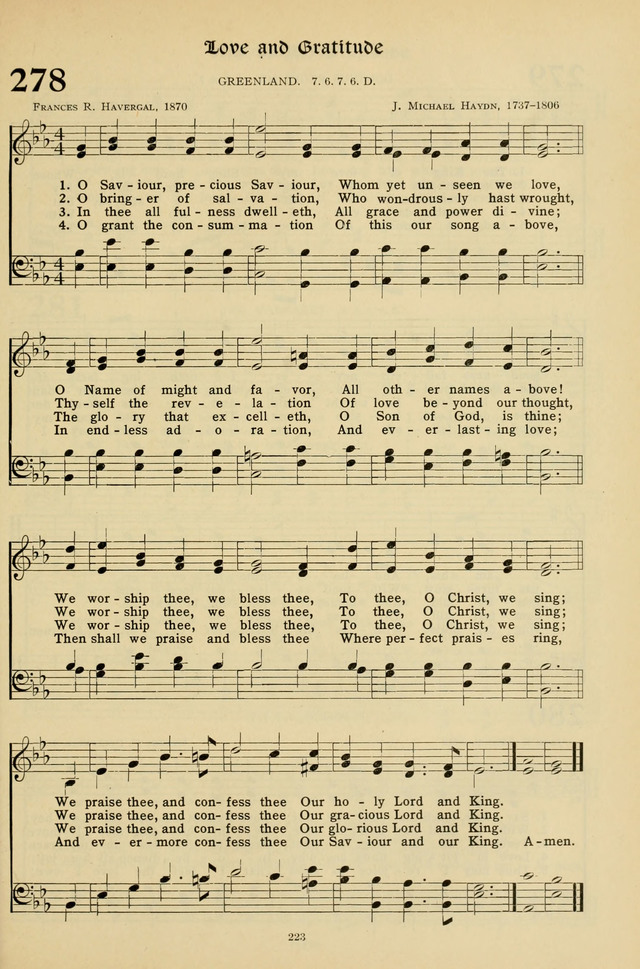 Hymns for the Living Age page 223