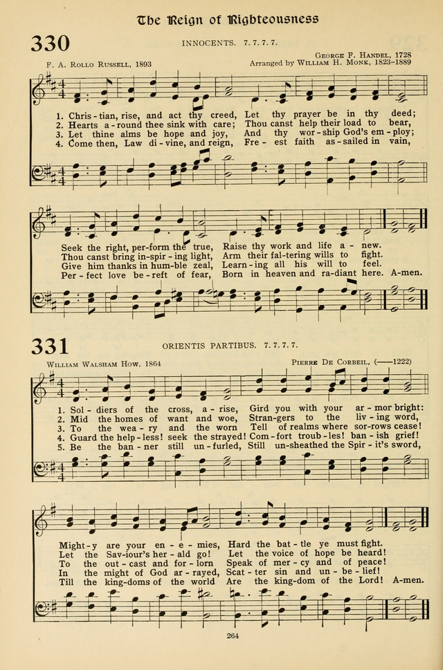 Hymns for the Living Age page 264