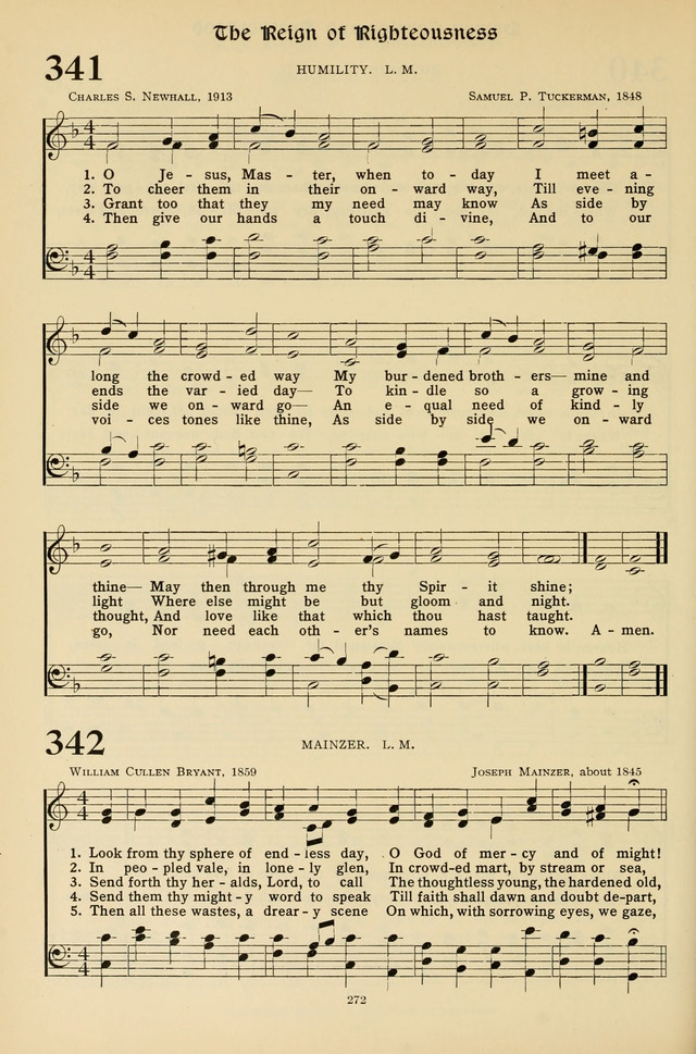 Hymns for the Living Age page 272