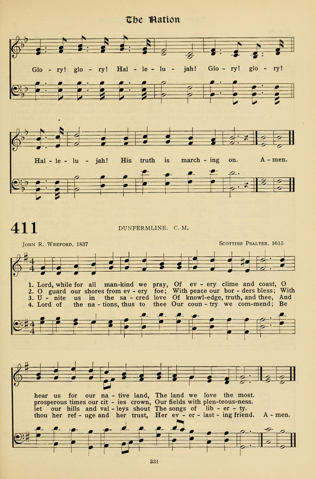 Hymns for the Living Age page 331