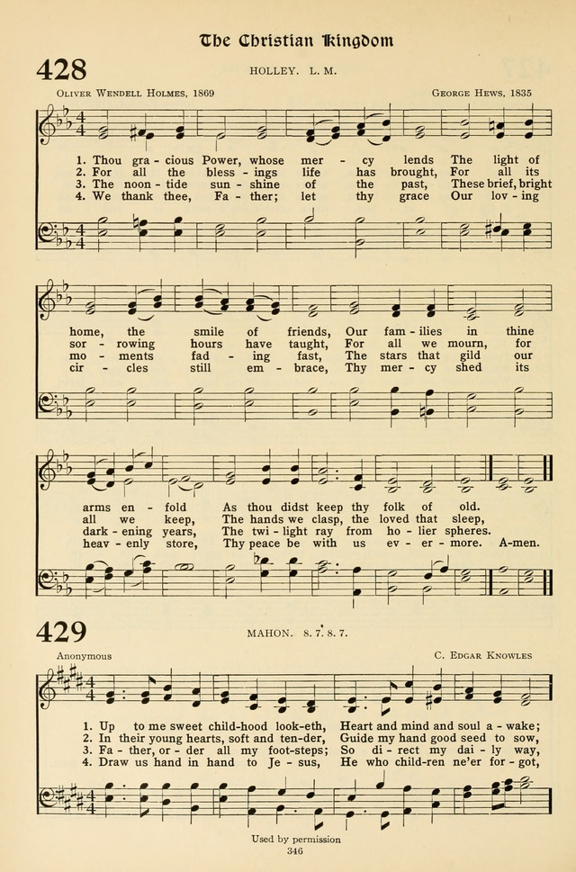 Hymns for the Living Age page 346