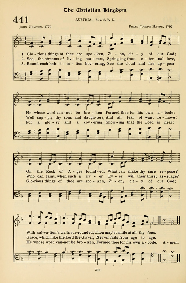 Hymns for the Living Age page 356