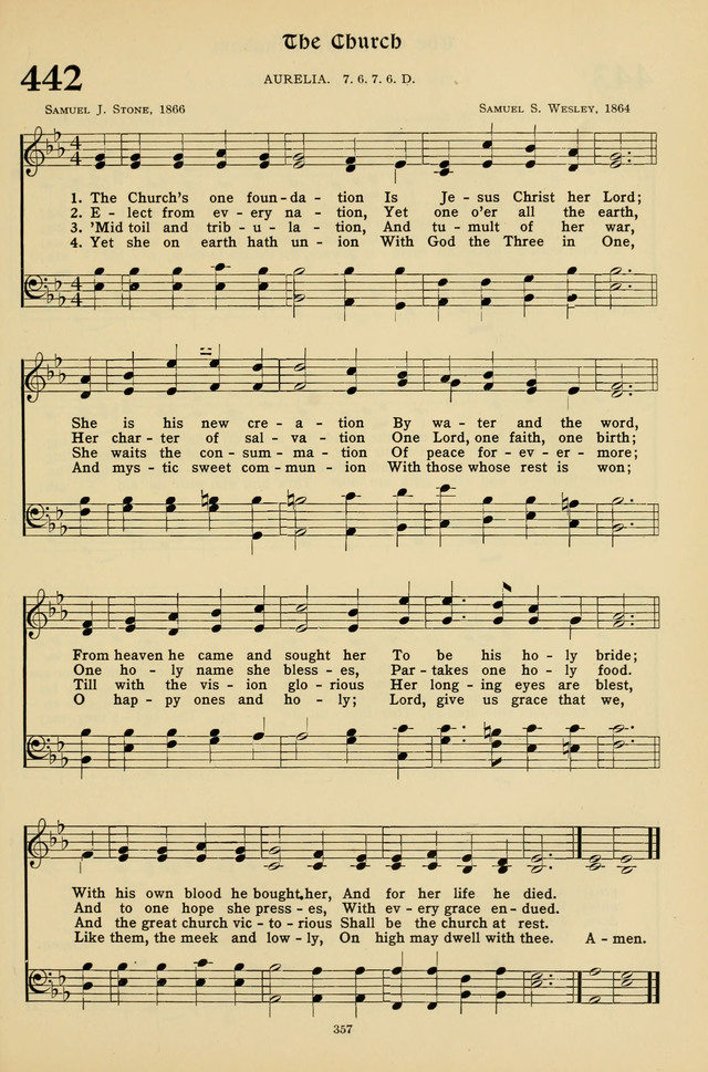 Hymns for the Living Age page 357