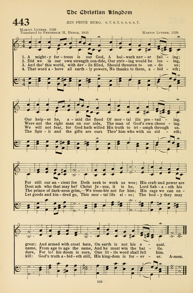 Hymns for the Living Age page 358