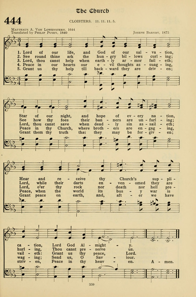 Hymns for the Living Age page 359