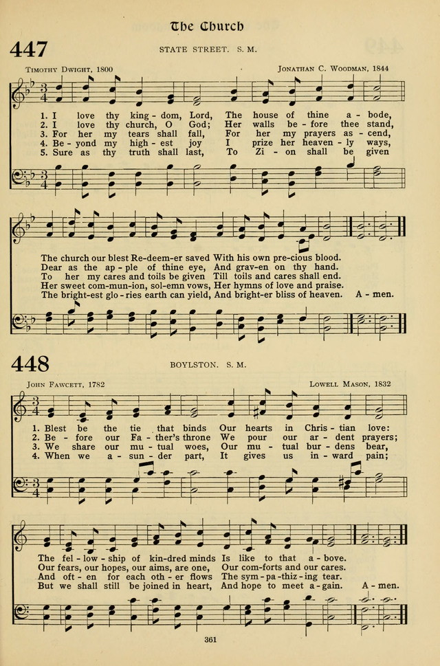 Hymns for the Living Age page 361