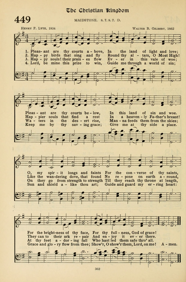 Hymns for the Living Age page 362