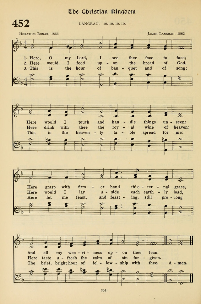 Hymns for the Living Age page 364