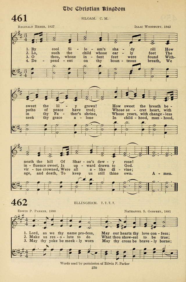 Hymns for the Living Age page 370