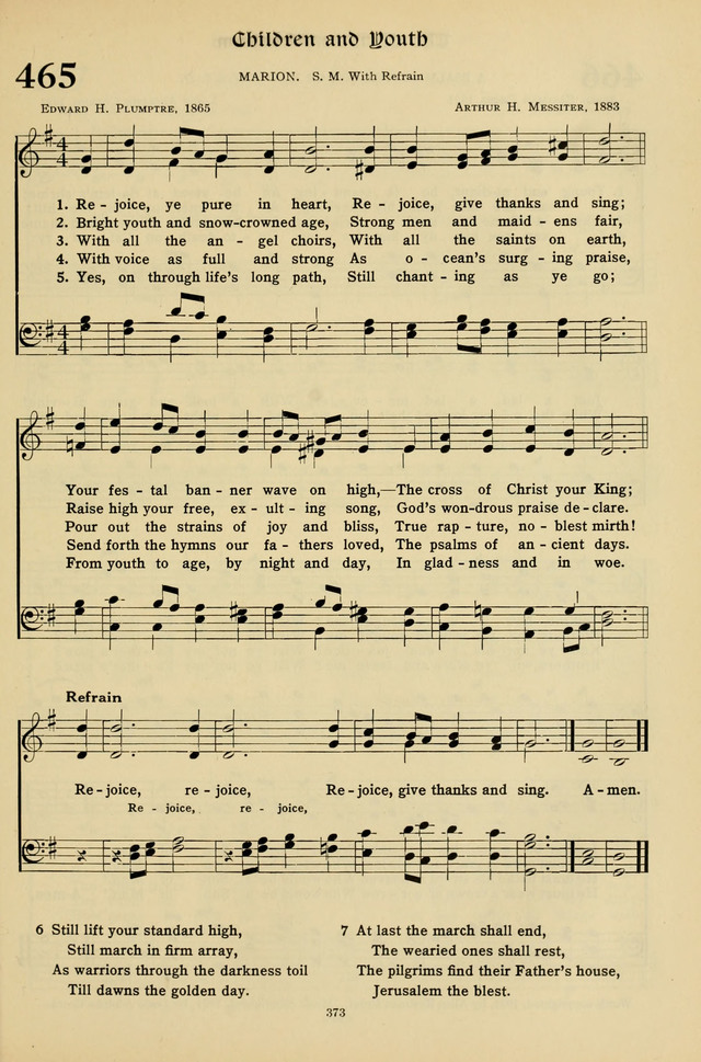 Hymns for the Living Age page 373