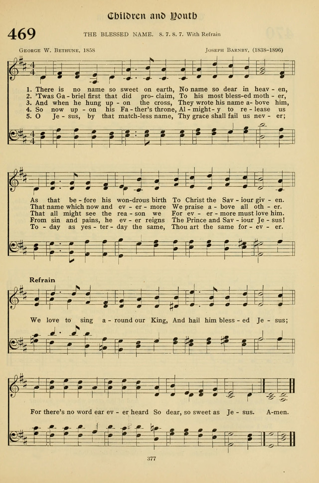 Hymns for the Living Age page 377