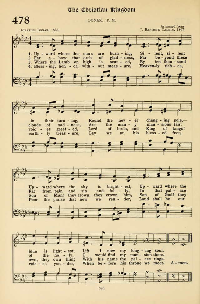 Hymns for the Living Age page 386