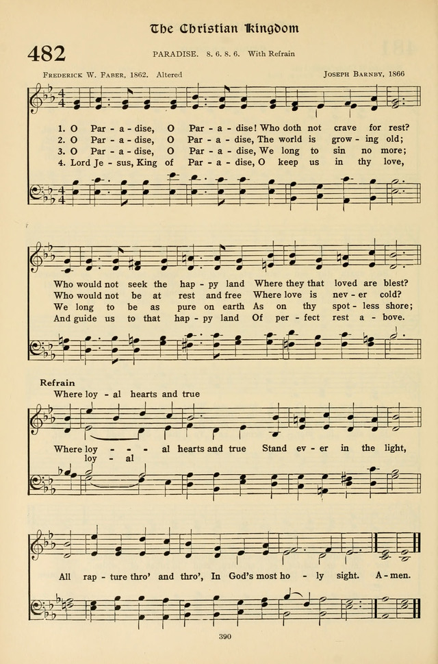 Hymns for the Living Age page 390