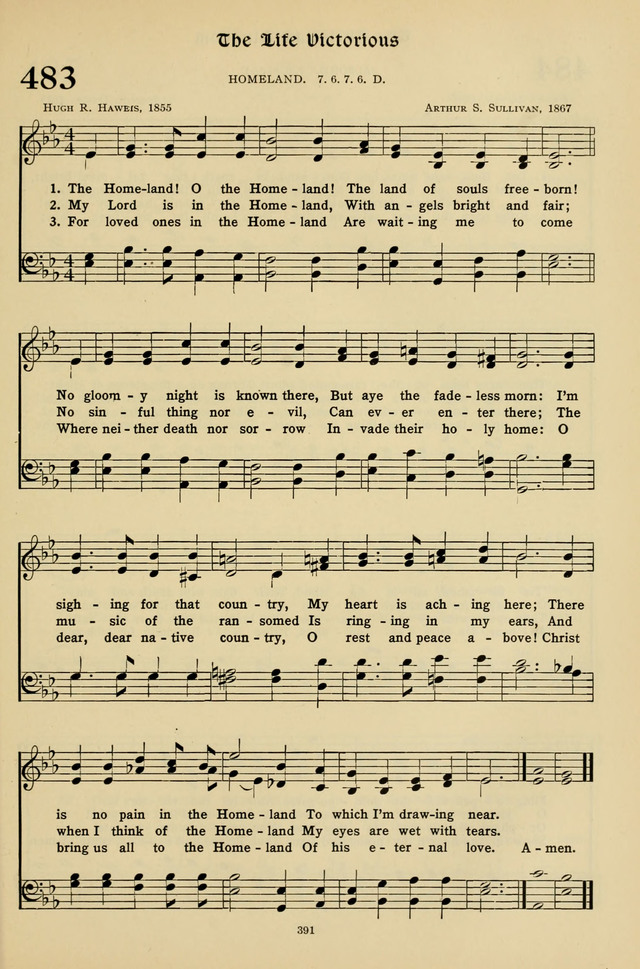 Hymns for the Living Age page 391