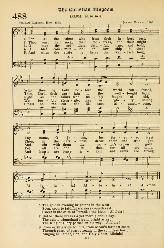 Hymns for the Living Age page 396