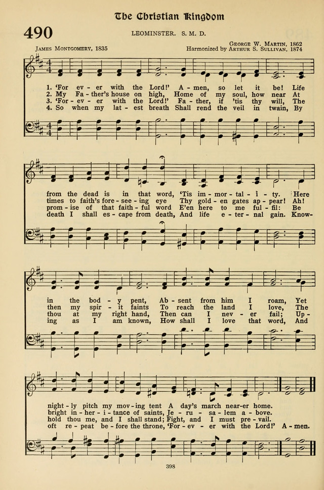 Hymns for the Living Age page 398