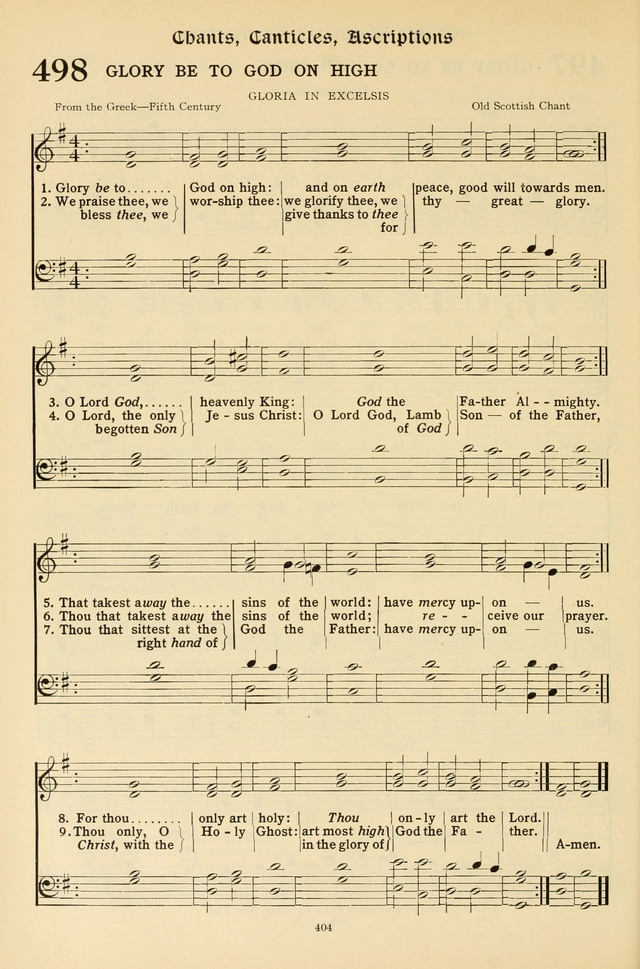 Hymns for the Living Age page 404