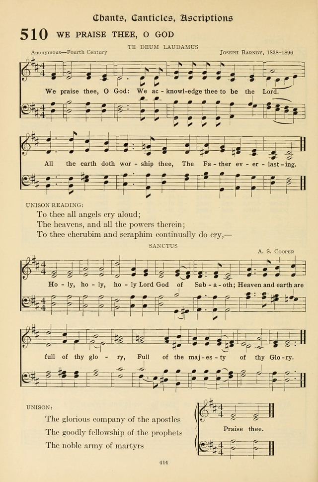 Hymns for the Living Age page 414