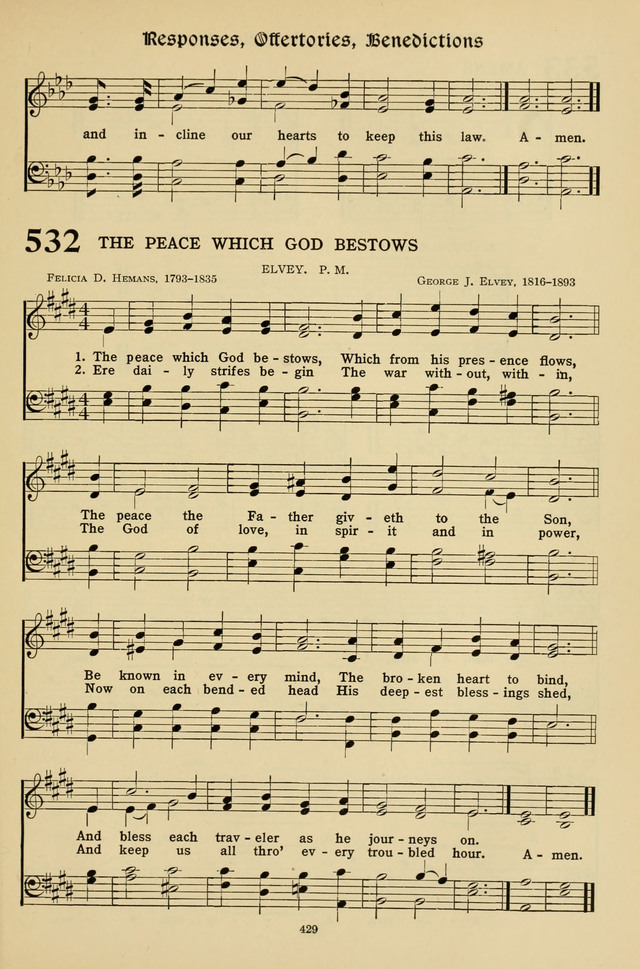 Hymns for the Living Age page 429