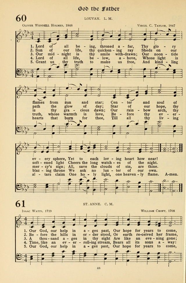 Hymns for the Living Age page 48