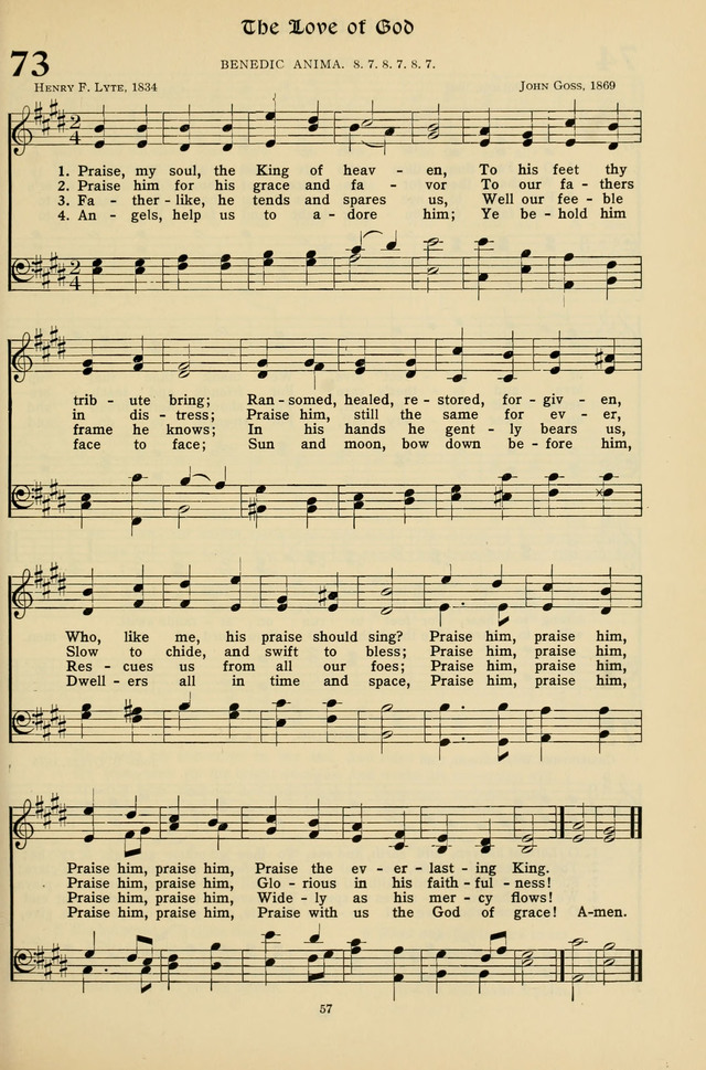 Hymns for the Living Age page 57