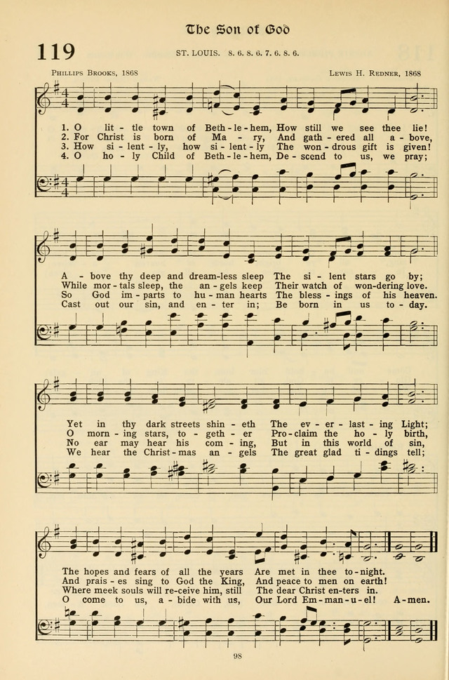 Hymns for the Living Age page 98