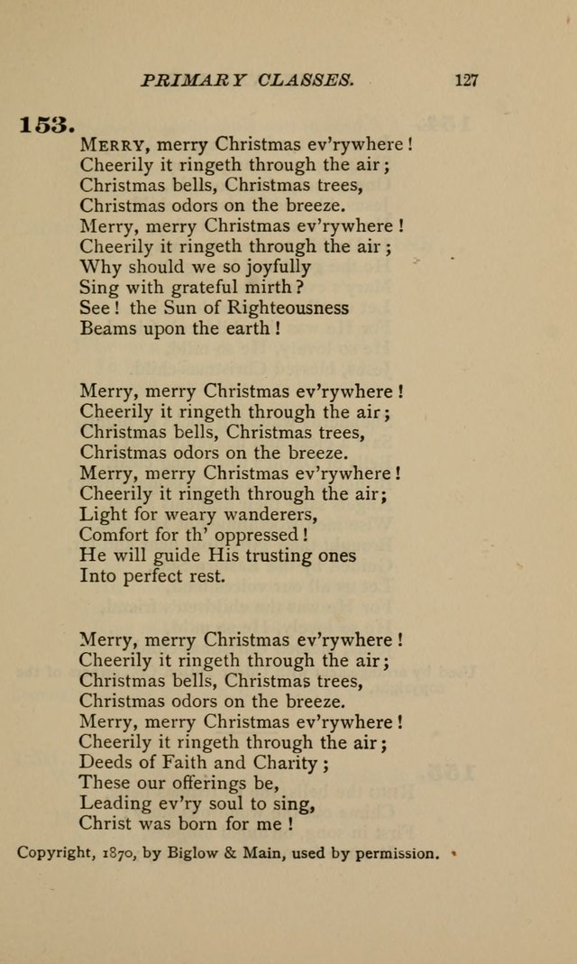 Hymnal for Primary Classes: a collection of hymns and tunes, recitations and exercises, being a manual for primary Sunday-schools (Words ed.) page 124