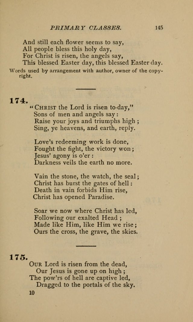 Hymnal for Primary Classes: a collection of hymns and tunes, recitations and exercises, being a manual for primary Sunday-schools (Words ed.) page 142