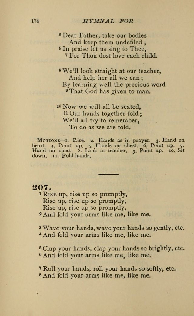 Hymnal for Primary Classes: a collection of hymns and tunes, recitations and exercises, being a manual for primary Sunday-schools (Words ed.) page 171