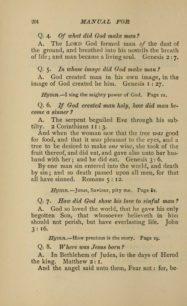 Hymnal for Primary Classes: a collection of hymns and tunes, recitations and exercises, being a manual for primary Sunday-schools (Words ed.) page 201