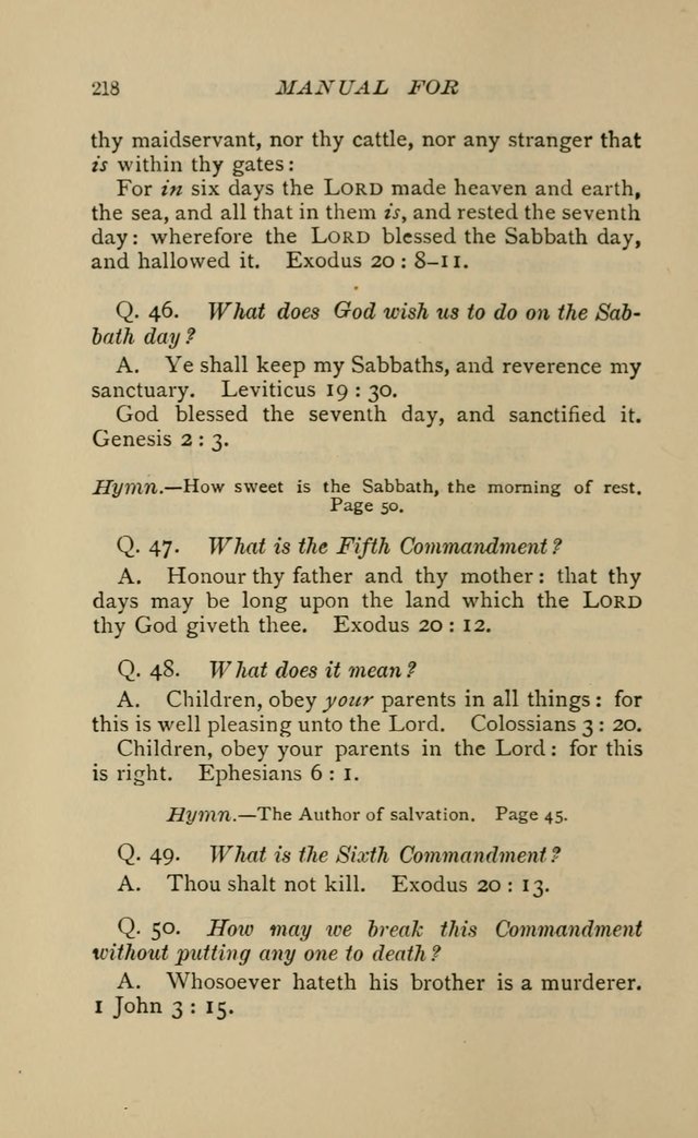 Hymnal for Primary Classes: a collection of hymns and tunes, recitations and exercises, being a manual for primary Sunday-schools (Words ed.) page 215