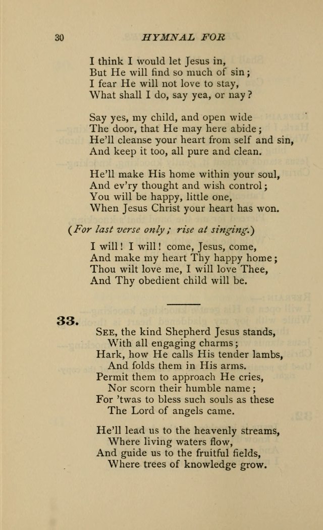 Hymnal for Primary Classes: a collection of hymns and tunes, recitations and exercises, being a manual for primary Sunday-schools (Words ed.) page 27