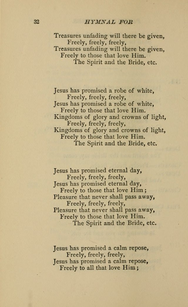 Hymnal for Primary Classes: a collection of hymns and tunes, recitations and exercises, being a manual for primary Sunday-schools (Words ed.) page 29