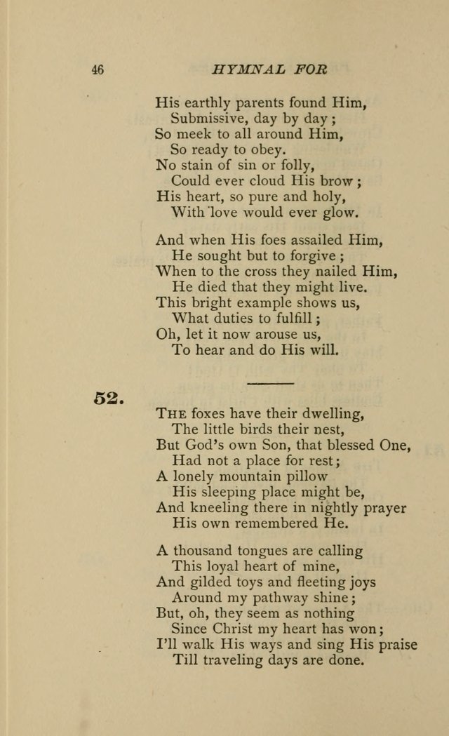 Hymnal for Primary Classes: a collection of hymns and tunes, recitations and exercises, being a manual for primary Sunday-schools (Words ed.) page 43