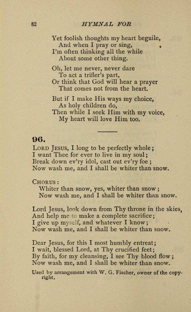 Hymnal for Primary Classes: a collection of hymns and tunes, recitations and exercises, being a manual for primary Sunday-schools (Words ed.) page 79