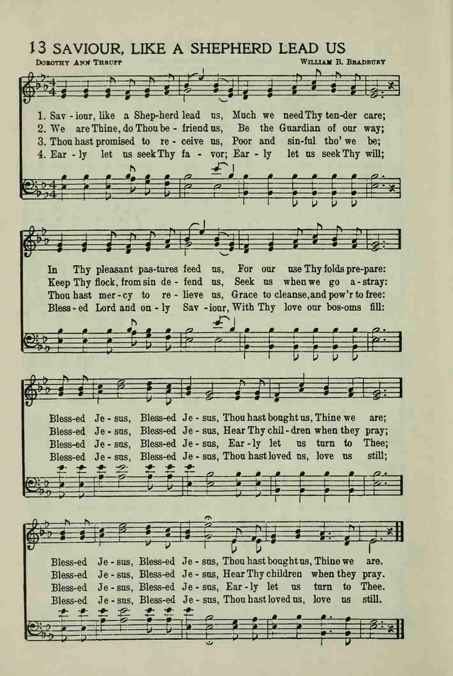 Hymns for Praise and Service page 12