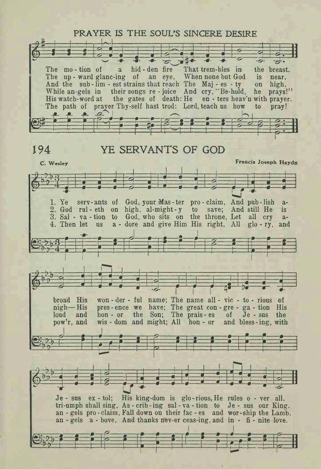 Hymns for Praise and Service page 167