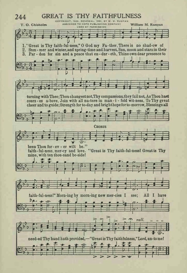 Hymns for Praise and Service page 209