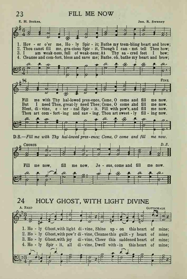 Hymns for Praise and Service page 22