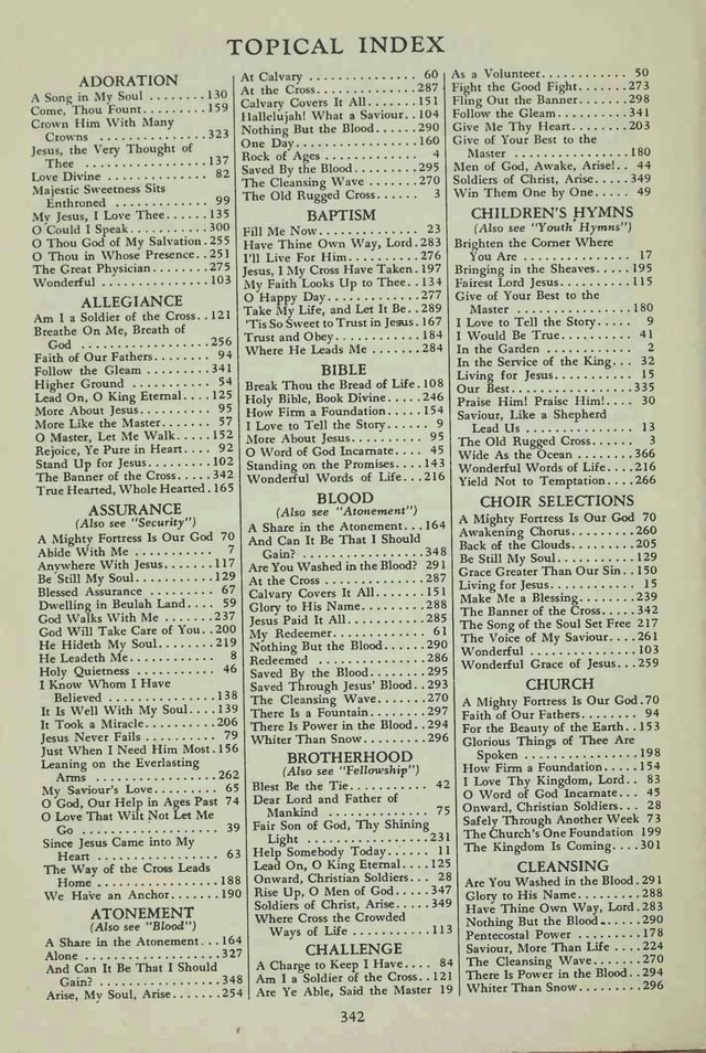 Hymns for Praise and Service page 340