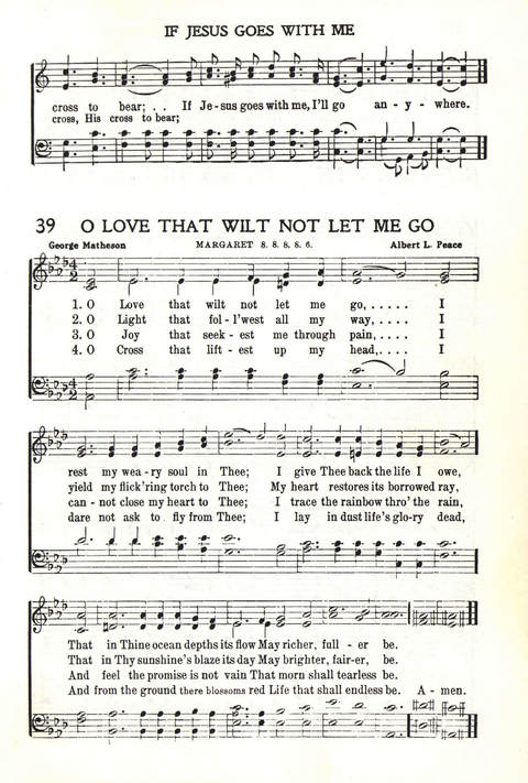 Hymns for Praise and Service page 37