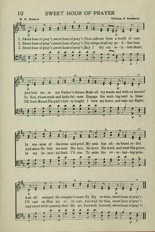 Hymns for Praise and Service page 9