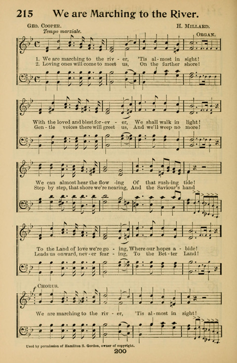 Hymnal for Primary Classes: a collection of hymns and tunes, recitations and exercises, being a manual for primary Sunday-schools (With Tunes)) page 202