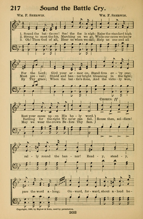 Hymnal for Primary Classes: a collection of hymns and tunes, recitations and exercises, being a manual for primary Sunday-schools (With Tunes)) page 204