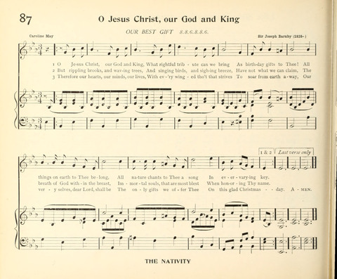 The Hymnal for Schools page 110